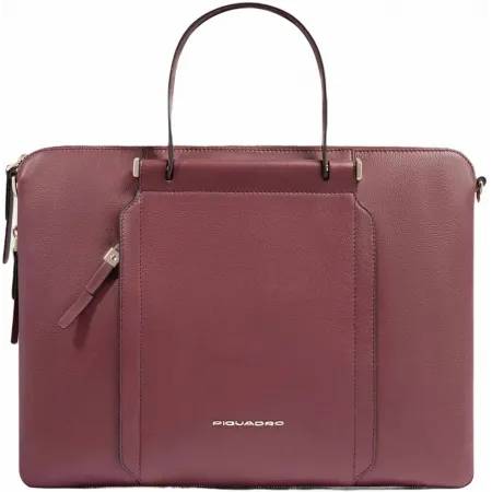Сумка женская Piquadro Circle CA4021W92/BO с отделением для ноутбука 15.6" бургунди натур.кожа Сумка женская Piquadro Circle CA4021W92/BO с отделением для ноутбука 15.6" бургунди натур.кожа