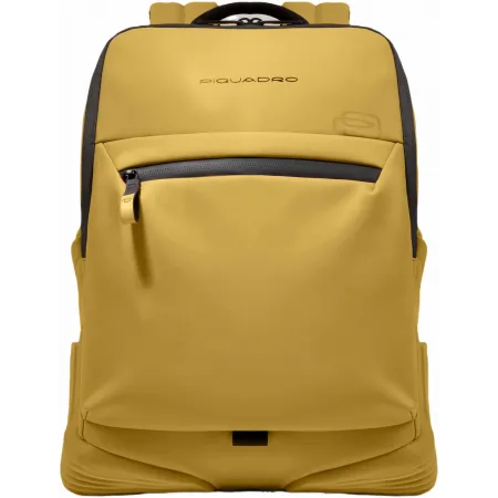 Рюкзак Piquadro Corner 2.0 CA6464C2OW/G желтый полиуретан/полиэстер Рюкзак Piquadro Corner 2.0 CA6464C2OW/G желтый полиуретан/полиэстер