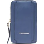 Чехол для смартфона Piquadro Circle AC6835W92R/BLU4 синий натур.кожа Чехол для смартфона Piquadro Circle AC6835W92R/BLU4 синий натур.кожа