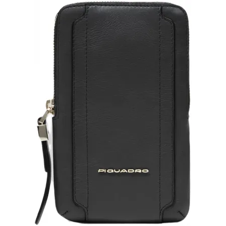 Чехол для смартфона Piquadro Circle AC6835W92R/N черный натур.кожа Чехол для смартфона Piquadro Circle AC6835W92R/N черный натур.кожа