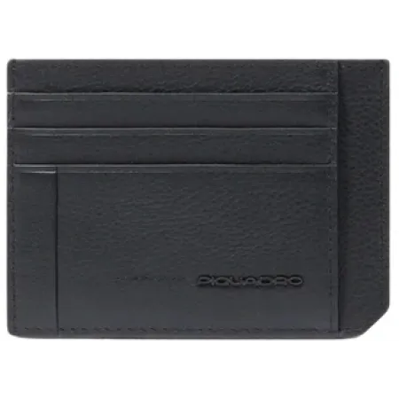 Чехол для кредитных карт Piquadro Russel PP2762W137R/N черный натур.кожа Чехол для кредитных карт Piquadro Russel PP2762W137R/N черный натур.кожа