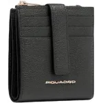 Чехол для кредитных карт Piquadro Patricia PP6843W140R/N черный натур.кожа