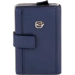 Чехол для кредитных карт Piquadro Lyra PP5649W92R/BLU4 синий натур.кожа