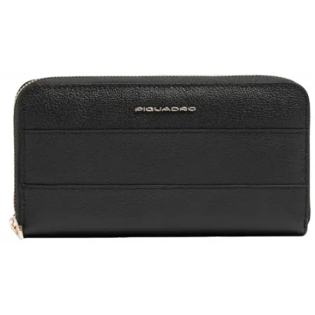 Кошелек женский Piquadro Patricia PD1515W140R/N черный натур.кожа Кошелек женский Piquadro Patricia PD1515W140R/N черный натур.кожа