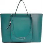 Деловая сумка женская Piquadro Circle BD3336W92/OTAV с отделением для ноутбука 14" бирюзовая/голубая натур.кожа