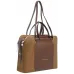 Деловая сумка женская Piquadro Lyra BD4574W92T/CU с отделением для ноутбука 14" коричневая ткань/натур.кожа