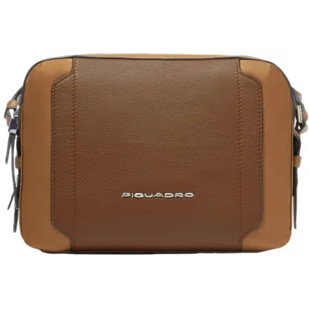 Сумка женская Piquadro Lyra BD4870W92T/CU коричневая натур.кожа/ткань