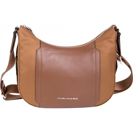 Сумка женская Piquadro Lyra BD6657W92T/CU коричневая натур.кожа/ткань