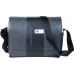 Сумка-мессенджер Piquadro Urban CA6802UB00/GRN с отделением для ноутбука 14" серая/черная натур.кожа