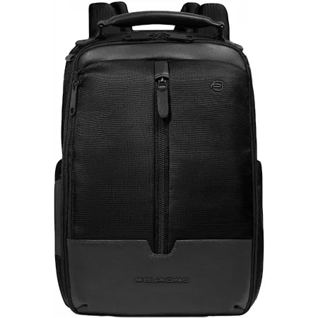 Рюкзак мужской Piquadro Marcel CA6822W138/N черный кожа/ткань Рюкзак мужской Piquadro Marcel CA6822W138/N черный кожа/ткань
