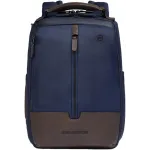 Рюкзак мужской Piquadro Marcel CA6823W138/BLUTM синий/коричневый ткань/натур.кожа Рюкзак мужской Piquadro Marcel CA6823W138/BLUTM синий/коричневый ткань/натур.кожа