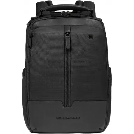 Рюкзак мужской Piquadro Marcel CA6823W138/N черный ткань/натур.кожа