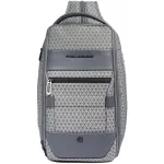 Рюкзак слинг мужской Piquadro Hex CA6826W139/GR серый полиэстер