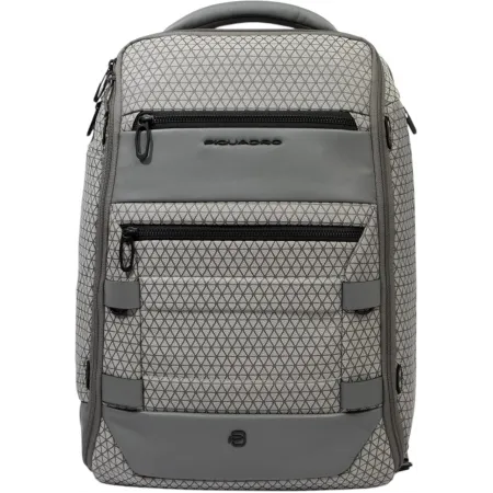 Рюкзак мужской Piquadro Hex CA6829W139BM/GR серый полиэстер Рюкзак мужской Piquadro Hex CA6829W139BM/GR серый полиэстер