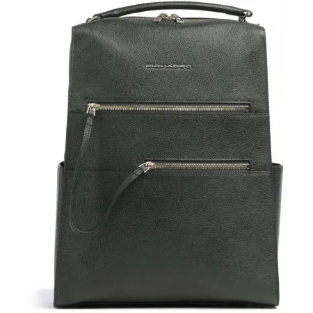 Рюкзак женский Piquadro Patricia CA6772W140/VE зеленый кожа Рюкзак женский Piquadro Patricia CA6772W140/VE зеленый кожа