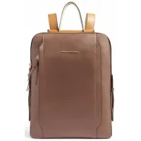 Рюкзак женский Piquadro Circle CA4576W92/MBE коричневый/бежевый кожа Рюкзак женский Piquadro Circle CA4576W92/MBE коричневый/бежевый кожа