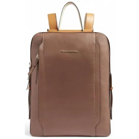 Рюкзак женский Piquadro Circle CA4576W92/MBE коричневый/бежевый кожа Рюкзак женский Piquadro Circle CA4576W92/MBE коричневый/бежевый кожа