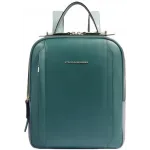 Рюкзак женский Piquadro Circle CA5566W92/OTAV бирюзовый/голубой кожа Рюкзак женский Piquadro Circle CA5566W92/OTAV бирюзовый/голубой кожа