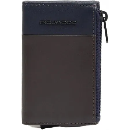 Кошелек мужской Piquadro Harper PP5585APR/BLUTM синий/коричневый натур.кожа