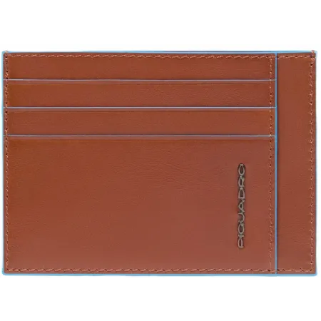 Чехол для кредитных карт Piquadro Blue Square PP2762B2R/M каштановый натур.кожа