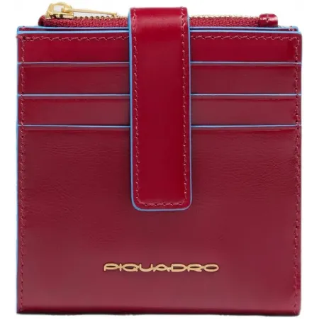 Чехол для кредитных карт Piquadro Blue Square PP6843B2R/R красный натур.кожа Чехол для кредитных карт Piquadro Blue Square PP6843B2R/R красный натур.кожа
