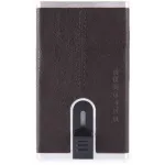 Чехол для кредитных карт Piquadro Black Square PP4825B3R/TM коричневый натур.кожа