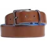 Ремень мужской Piquadro Blue Square CU5258B2/M 125х3.5см каштановый натур.кожа Ремень мужской Piquadro Blue Square CU5258B2/M 125х3.5см каштановый натур.кожа