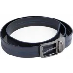 Ремень мужской Piquadro Blue Square CU6742B2/BLUN 125х3.5см синий/черный натур.кожа