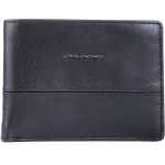 Кошелек мужской Piquadro Philip PU257W136R/N черный натур.кожа