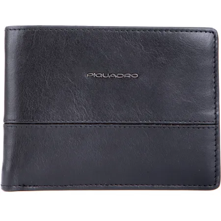 Кошелек мужской Piquadro Philip PU257W136R/N черный натур.кожа