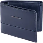 Кошелек мужской Piquadro Philip PU4188W136R/BLU синий натур.кожа