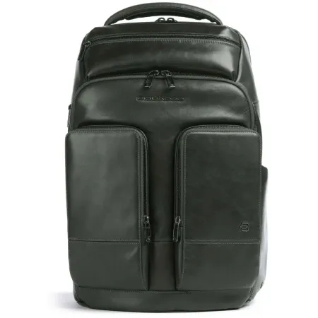 Рюкзак мужской Piquadro Philip CA6797W136/VE хаки кожа Рюкзак мужской Piquadro Philip CA6797W136/VE хаки кожа