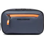 Косметичка Piquadro Corner 2.0 BY6380C2OW/BLU синий полиэстер