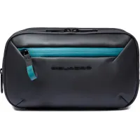 Косметичка Piquadro Corner 2.0 BY6380C2OW/N черный полиэстер Косметичка Piquadro Corner 2.0 BY6380C2OW/N черный полиэстер