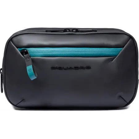 Косметичка Piquadro Corner 2.0 BY6380C2OW/N черный полиэстер Косметичка Piquadro Corner 2.0 BY6380C2OW/N черный полиэстер