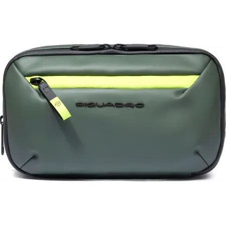 Косметичка Piquadro Corner 2.0 BY6380C2OW/VE зеленый полиэстер Косметичка Piquadro Corner 2.0 BY6380C2OW/VE зеленый полиэстер