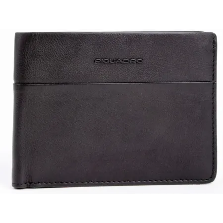 Кошелек мужской Piquadro Harper PU257APR/N черный натур.кожа