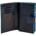 Кошелек женский Piquadro Blue Square PD1353B2R/N черный Кошелек женский Piquadro Blue Square PD1353B2R/N черный