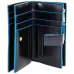 Кошелек женский Piquadro Blue Square PD1353B2R/N черный Кошелек женский Piquadro Blue Square PD1353B2R/N черный