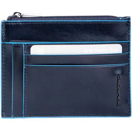 Кошелек мужской Piquadro Blue Square PP6854B2R/BLU2 синий натур.кожа Кошелек мужской Piquadro Blue Square PP6854B2R/BLU2 синий натур.кожа