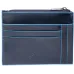 Кошелек мужской Piquadro Blue Square PP6854B2R/BLU2 синий натур.кожа Кошелек мужской Piquadro Blue Square PP6854B2R/BLU2 синий натур.кожа