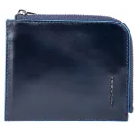 Кошелек мужской Piquadro Blue Square PP6860B2R/BLU2 синий натур.кожа