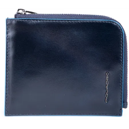 Кошелек мужской Piquadro Blue Square PP6860B2R/BLU2 синий натур.кожа