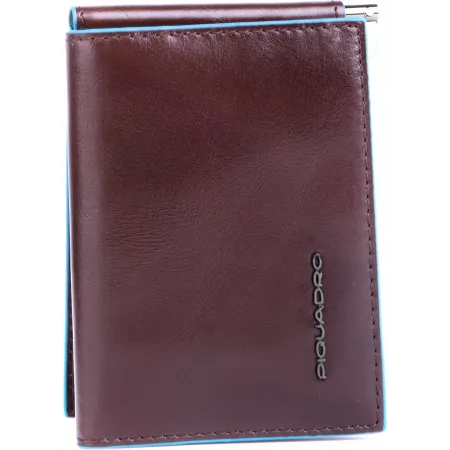 Портмоне Piquadro Blue Square PU3890B2R/MO коричневый натур.кожа