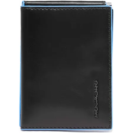 Портмоне Piquadro Blue Square PU3890B2/N черный натур.кожа