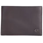 Кошелек мужской Piquadro Black Square PU1392B3R/TM темно-коричневый натур.кожа Кошелек мужской Piquadro Black Square PU1392B3R/TM темно-коричневый натур.кожа