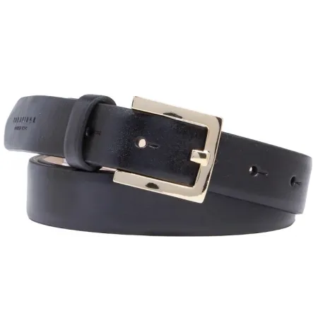 Ремень женский The Bridge Berenice 03245401/30-100 100х2.5см черный натур.кожа