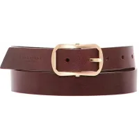 Ремень женский The Bridge Berenice 0325151R/YF 100х2см бургунди натур.кожа