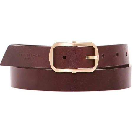 Ремень женский The Bridge Berenice 0325151R/YF 100х2см бургунди натур.кожа