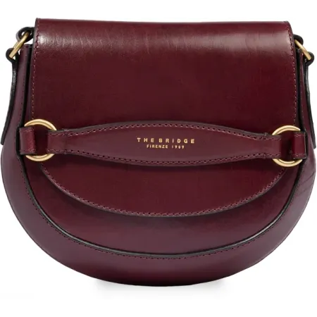 Сумка женская The Bridge Bettina 04371201/YF бургунди натур.кожа Сумка женская The Bridge Bettina 04371201/YF бургунди натур.кожа